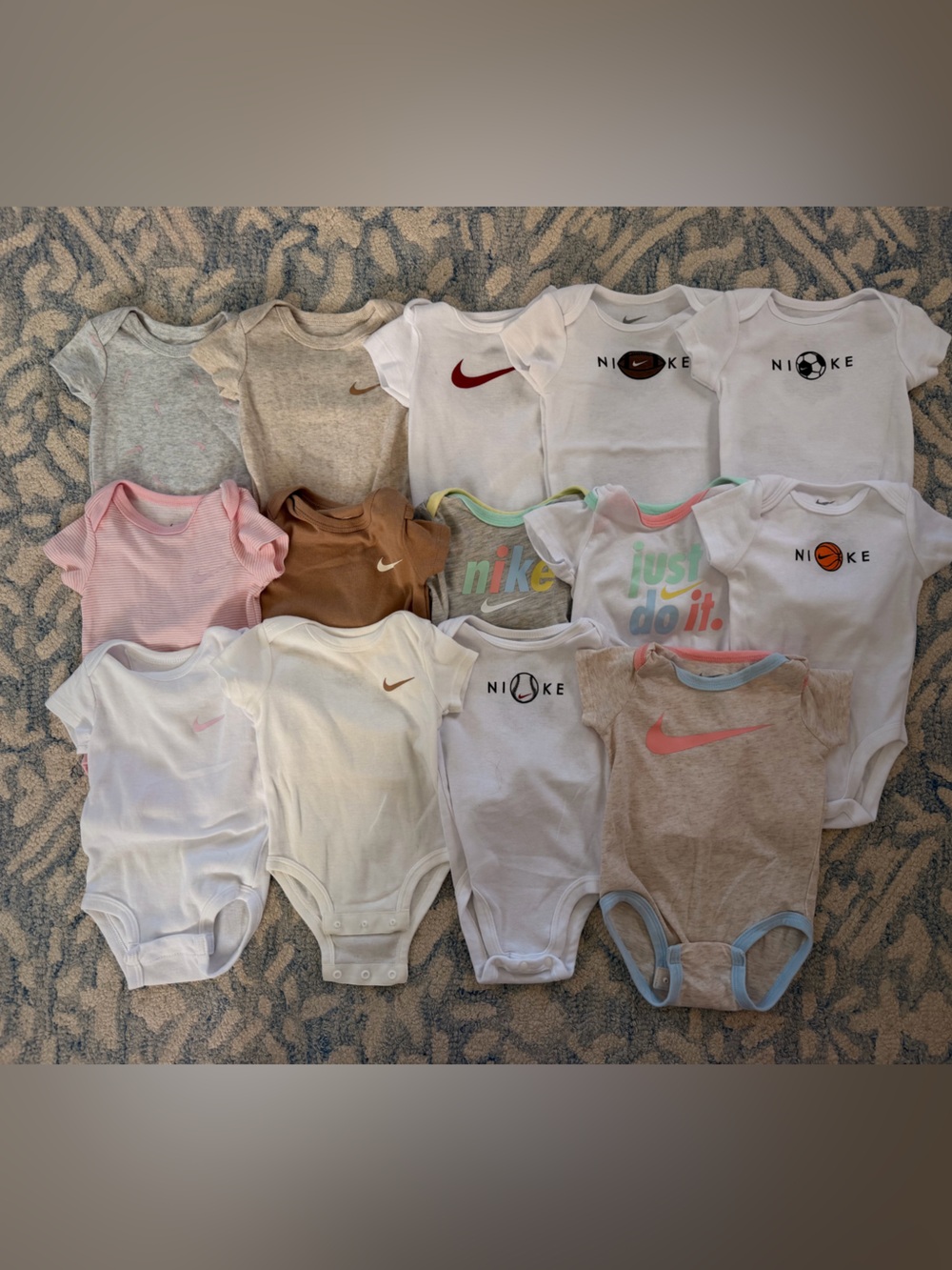 Nike Baby Bodysuit Lot — 6 months